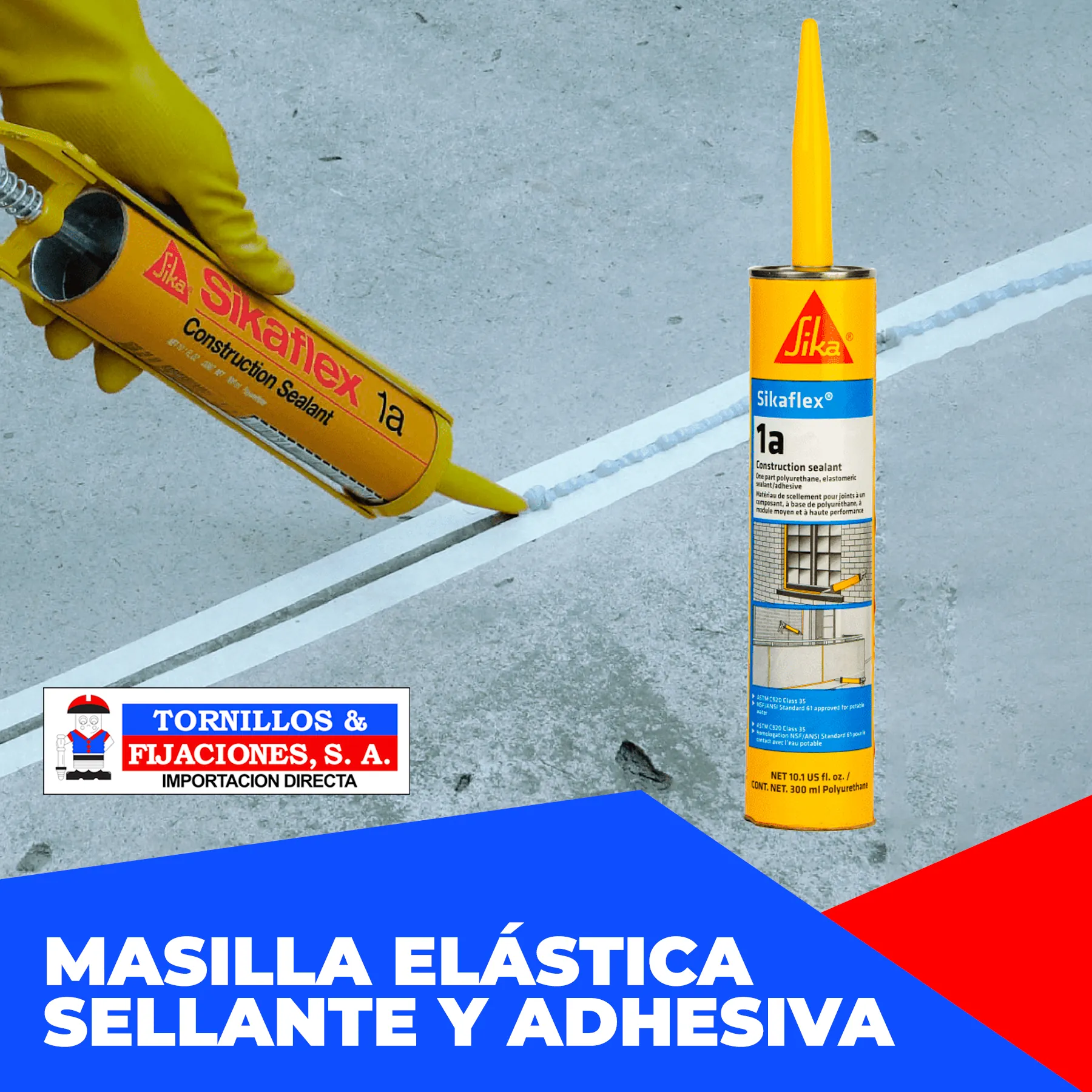 Sikaflex 1a · Tornillos & Fijaciones